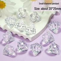 Acrylic Water Drop Crystal Chandelier Pendant Ornament for Wedding Pavilion or Christmas Decoration white