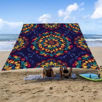 Camping Sun Shelter Tent: Portable Outdoor Tarp and Picnic Ground Cover Mat 400x185 cm