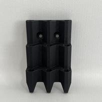 Minimalist Wall-Mounted Wall Dart Organizer 3D Printed PLA Dart Stand Sturdy 9 Darts Dart Dock Stand Gift for Players juoda