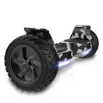 RCB Hoverboard 8,5 colio dviejų variklių APP suaugusiems vaikams – šauni dovana – armijos žalia