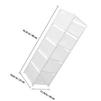 Foldable Shoe Rack 6-Layers Space Saving Corner Shoe Organizer Stand Storage Rack for Home Entryway Shoes Storage