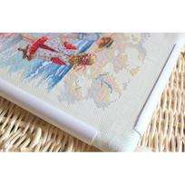 Embroidery Circle Plastic Cross Stitch Clip Frame DIY Quilting Embroidery 15.2cm