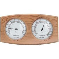 Sauna Thermometer 2 in 1 Wood Thermo Hygrometer Thermometer Hygrometer Steam Sauna Accessories