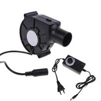 220V BBQ Fan Blower Handheld with Speed Control and Air Collection for Dust Prevention and Convenient Outdoor Use