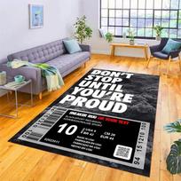 Kedų kilimėlis Miegamojo dekoras Kilimai Laisvalaikio zonos kilimas Sofos minkštas grindų kilimėlis Lovos šono neslystantys kilimėliai Durų kilimėlis Gimtadienio dovana jam 40cm by 60cm