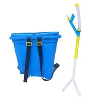 Manual Fertilizer Spreader Comfortable Handle Garden Supplies 25L Fertilizer Spraying for Farm Fruit Trees Vegetables Corn