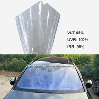 VLT 85 % skaidrios chameleono spalvos automobilio priekinio stiklo plėvelės, šviesiai mėlyna langų plėvelė, langų priekinio stiklo apsaugos nuo saulės plėvelė 50cmx3m