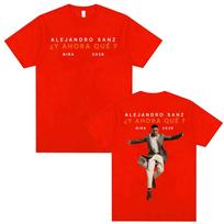 Alejandro Sanz Y AHORA QUÉ  Gira 2026 Merch T Shirt Unisex Women Fashion Hip Hop High Street Tshirt Oversized 100 Cotton Tshirts S