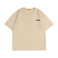 Jeep P85DMKT501 Unisex Cotton T-Shirt 2XL abrikosas