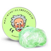 Putty Liquid Crystal Bouncy Slime Toy Set Kid Safe Mud Stress Relief Color Clay Shape Handmade DIY Handgum Playdough žalia