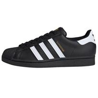 Adidas Superstar Core Black White Unisex Sneakers Footwear-White EG4959 35.5
