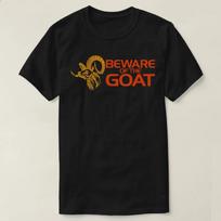 Beware of The Goat Freemason Masonic Freemasonry TShirt 100 Cotton ONeck Summer Short Sleeve Casual Unisexs Tshirt S