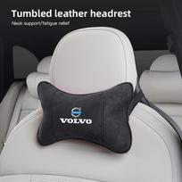 Car Seat Headrest Auto Logo Neck Spine Protect Pillow For Volvo V60 XC90 S60 C30 XC60 V50 V70 S90 XC40 S80 V90 EM90 C40 S40 S80L