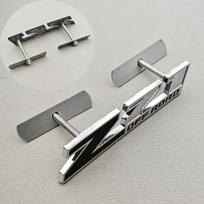 3D Metalinis Logotipas Z71 Emblema Automobilio Priekinės Grotelės Ženklelis Bagažinės Lipdukas Chevrolet Tahoe Colorado Cheyenne Chevy Silverado Priedams 90mm