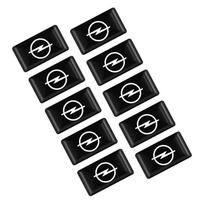 10pcs Epoxy Stickers Car Interior Decoration Decal For Opel Meriva Corsa Astra Vivaro Signum Insignia Mokka Adam Combo Junior