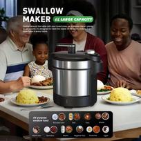 6L Multifunction UK Plug Meat Grinder & Swallow Maker
