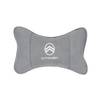 Car Suede Headrest Breathable Memory Foam Neck Pillow For Citroen Grand Picasso Saxo Jumpy C8 C-Elysee C15 Spacetourer CelyseeC6