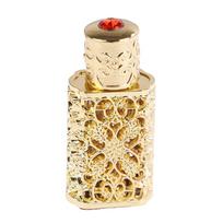Antiqued Metal Perfume Bottle Cosmetic Container Essential Oils Bottle Wedding Decoration Gift auksas