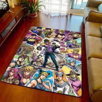 JoJo Non Slip Rug Carpet Soft Floor Mat Area Rug for Bedroom Living Room Home Decoration Anime -QJY 60x90cm