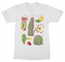 Cactus Botanical Garden Plant Print Art Botany Bloom Fruit Flower Grow New  Fashion 100 Cotton for Unisex Christian T Shirt S