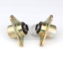 1 Pair 6 Inch Go Kart Front Knuckle Spindle Hub Fits DIY China 110cc 168 200F Go Kart Dirt Bike ATV UTV Quad Bike Parts