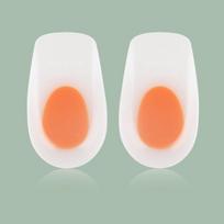 1 Pair Best Gel Heel Inserts For Plantar Fasciitis Medical Silicone Soft Soles Relief Foot Pain Spur Support Shoe Pads Foot Care