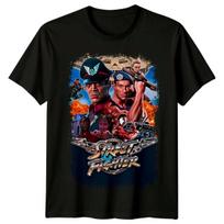 Street Fighter 1994 Movie Poster Inspired TShirt Retro Tee Unisex  Unisexs T Shirts Streetwear S