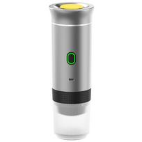 Portable Coffee Maker Electric Espresso Machine Compatible with Capsule & Ground Coffee Travel Coffee Maker for Home Office RV sidabras