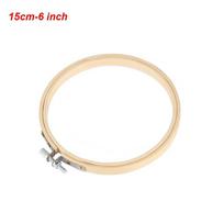 8/10/13/15/18/30cm DIY Needlecraft Cross Stitch Machine Bamboo Frame Embroidery Hoop Ring Round Loop Hand Household Sewing Tools
