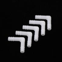PE Elbow Connector Aquarium Tank Air Pump Hose Pagoda Joint Watering Irrigation Garden Water Pipe Connector 8/10mm