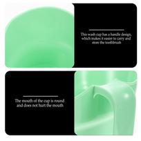 Plastic Toothbrush Mug Elderly Household Mouthwash Cup Nursing Tool Bathroom Accessory Patient Wash Mug Toothbrush Cup other