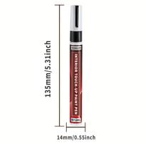 Car Touch-Up Pen - Special Marker Pen for Repairing and Refurbishing Scratches on Black Plastic Interiors, Steering Wheels, and Dashboards, Car Scrat juoda