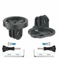 Bicycle Speedometer Mount Adapter Compatible with Action Cameras and Cycling Computers Adjustable Holder with Screws and Allen Key One Size