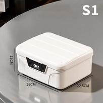 Four Digit Password Lock Safe Box Passport Medicine Portable Organizer Case Household Cash Jewelry Privacy Security Storage Box