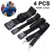 Sternum Strap Backpack ,adjustable Chest Strap With Emergency Whistle Buckle Suitable For Universal Outdoor Fabric Backpack Straps
