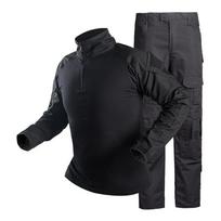 Frog Set Men's Long Sleeved Outdoor Wear Resistant Training Suit S