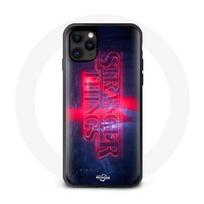 Coque pour Iphone 13 Pro Max Stranger Things Logo Transparent Saison 4 Bande annonce 2022