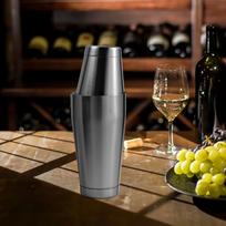 Shaker, Bartender Martini Multifunctional Bar Accessory, Margarita Mixer for Frosted black