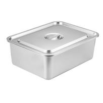 Stainless Steel Serving Pan with Lid