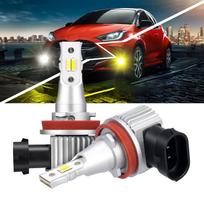 YOBIS H8/H16 (Pagaminta Japonijoje) LED Rūko Žibintas, Baltas/Geltonas, 2 Spalvų Perjungimas, CSP Lustas, For both H8/H11/H16 (domestic cars)/H9