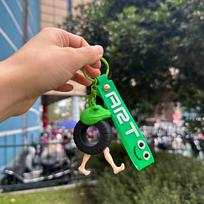 Tung Tung Tung Sahur Keychains Tralalero Tralala Cute Keyring Funny Meme Bag Anime Pendant Children Cartoon Gifts