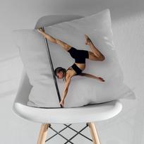 Dance art Pole Dancer Pillow Case For 30x30cm45x45cm55x55cm For Home Bedroom Decoration And Protector 30x30cm