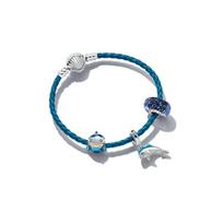 Pandora Sapnuojanti Jūra Rinkinys Moteriška Apyrankė ZT0685 Shopping Bag,17.5