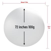 72-inch Big Red Earth Weather Detection Balloon with Printable Pattern