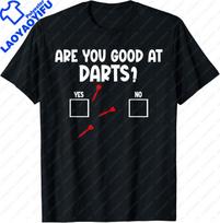Are You Good At Darts Dart Game Throw Bullseye Dart Player TShirt Funny Graphic T Shirts Vintage Clothes Tops Camiseta S
