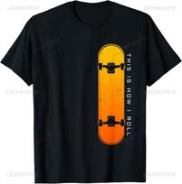 Skateboarding Skateboard Clothing  Skateboarder Skateboard TShirt Print Original Design Gifts T Shirts Vintage T Shirt Camisas S