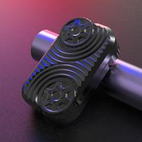 Wheel EDC Push Slider Metal Finger Gyro Desk Fidget Toys  ADHD Anxiety Relief Decompression Games for Adults Stress Relief Gifts juoda