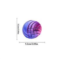 3D Printed Fidget Slime Ball Toy Deformable Twistsphere Stress Relief Fidget Toy with Liquid Flow Effect for Anxiety Relaxation