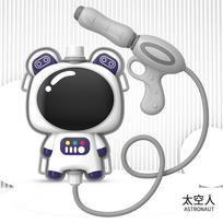 Summer Water Guns Children Outdoor Beach Water Battle Wimming Pool Party Backpack Spray Water Gun Cartoon Animals Water Gun