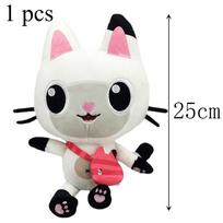 IN STOCK 1pcs-10pcs Gabby Dollhouse Plush Toy Mercat Cartoon Stuffed Animal Smiling Cat Car Cat Hug Gaby Girl Dolls Birthday